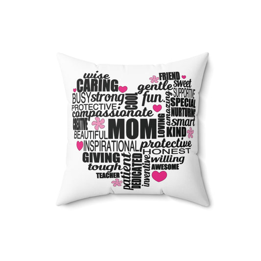 Mom Square Pillow