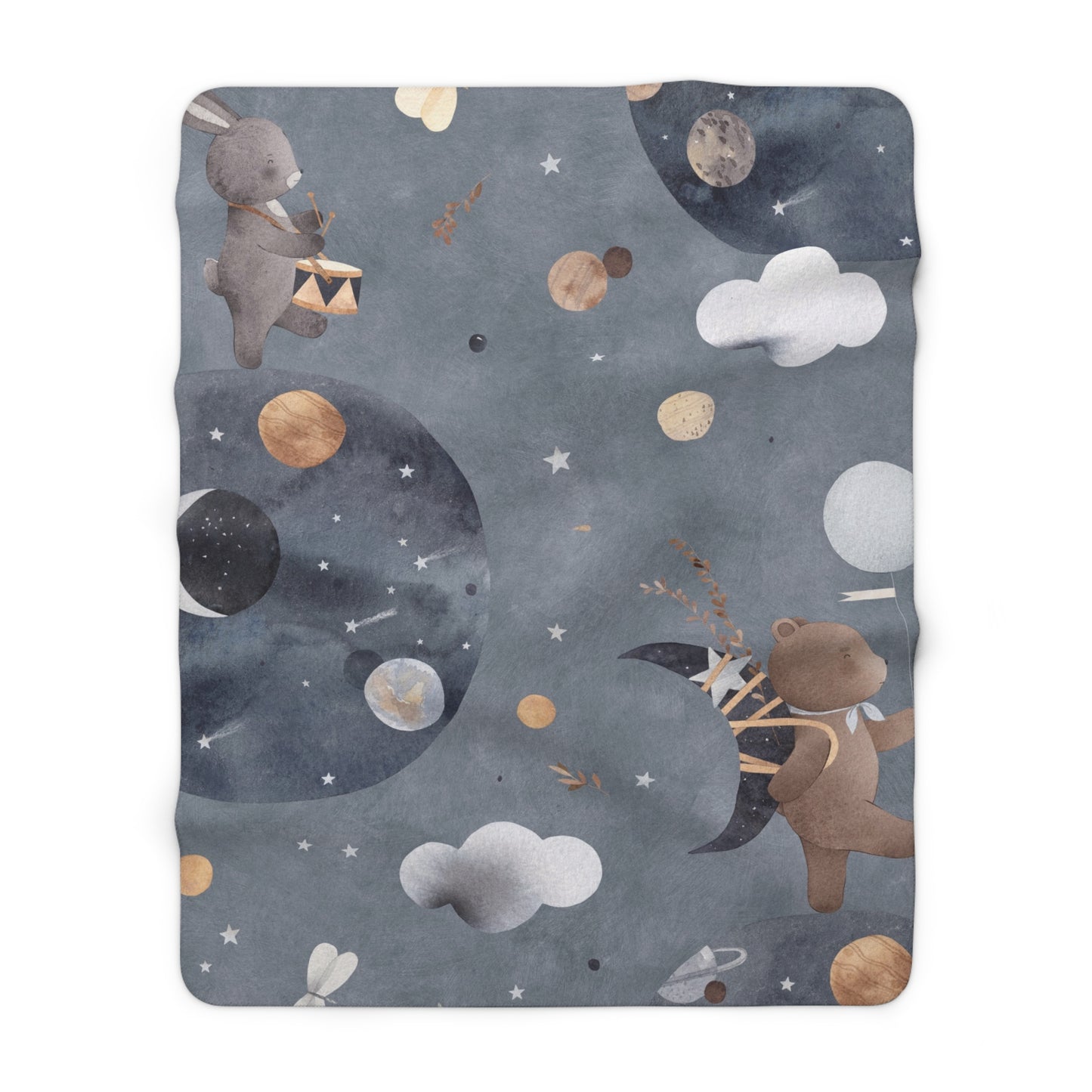 Sherpa Fleece Blanket - BRETEES