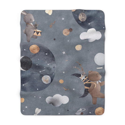 Sherpa Fleece Blanket - BRETEES